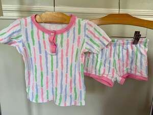 The Beaufort Bonnet Company Sutton's Short Set Henley Pajamas in South Dock Stri